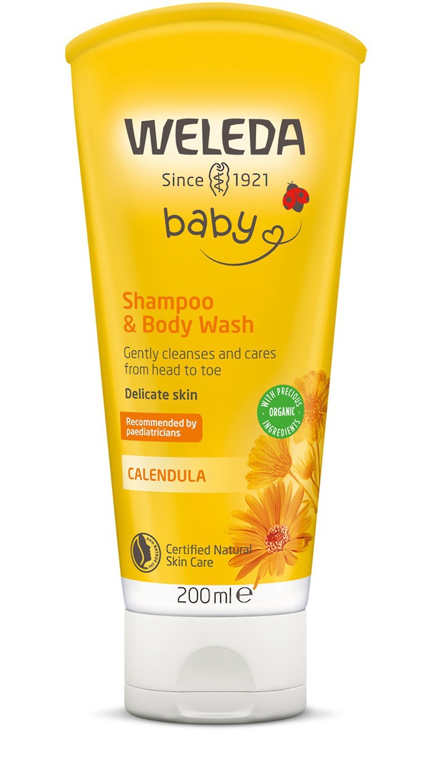 Weleda Baby Calendula Shampoo & Body Wash 200mL image 0